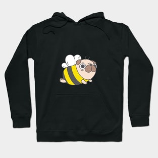 Pug Bee Hoodie